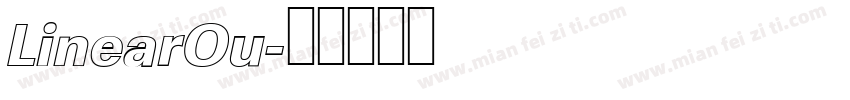 LinearOu字体转换