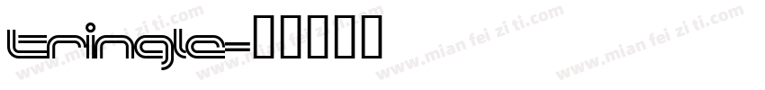 Tringle字体转换
