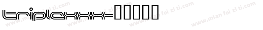 TripleXXX字体转换