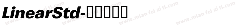 LinearStd字体转换