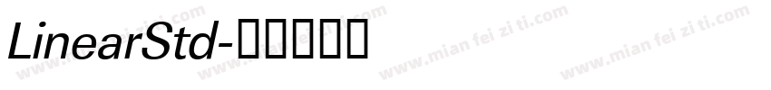 LinearStd字体转换
