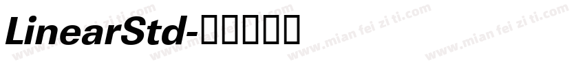 LinearStd字体转换