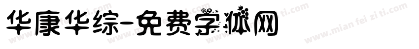 华康华综字体转换