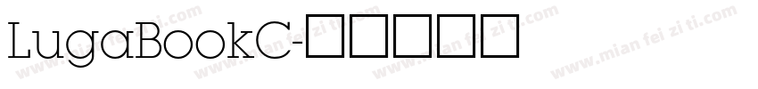LugaBookC字体转换