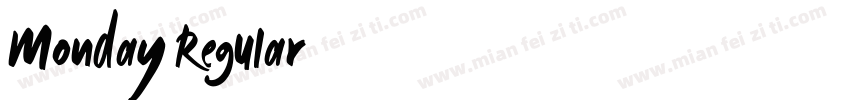 Monday-Regular2字体转换