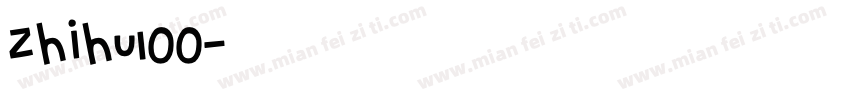 zhihu100字体转换