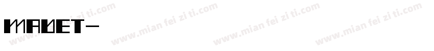 MADET字体转换