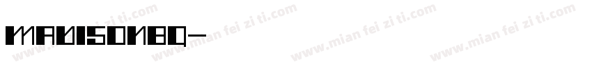 MadisonBQ字体转换