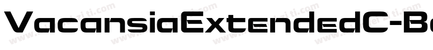 VacansiaExtendedC-Bo字体转换