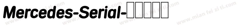 Mercedes-Serial字体转换