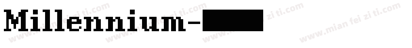 Millennium字体转换