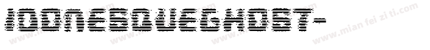 idonesqueGhost字体转换