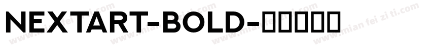 NEXTART-Bold字体转换