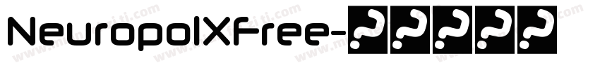 NeuropolXFree字体转换