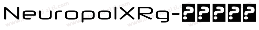 NeuropolXRg字体转换