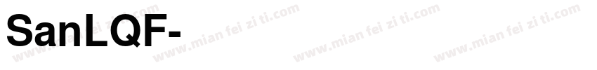 SanLQF字体转换