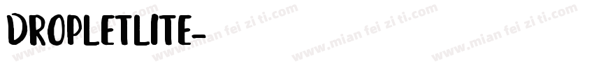 DropletLite字体转换