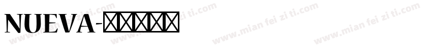 NUEVA字体转换