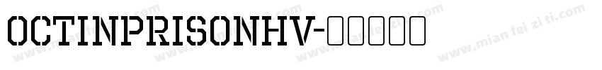 OctinPrisonHv字体转换