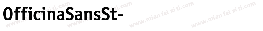 OfficinaSansSt字体转换