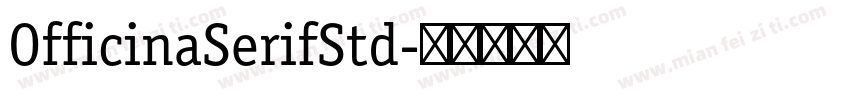 OfficinaSerifStd字体转换