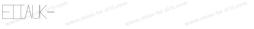 EIiAuK字体转换