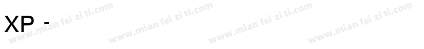 XP宋字体转换