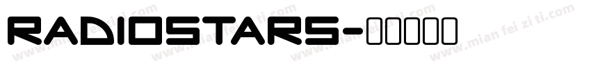 RadioStars字体转换