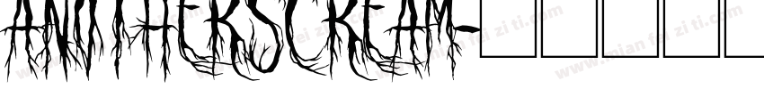 AnotherScream字体转换
