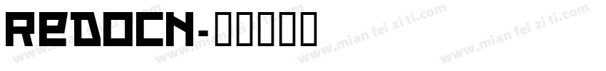 Redocn字体转换