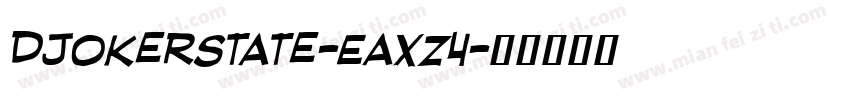 DjokerState-EaXZ4字体转换