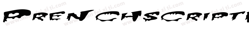 PrenchscriptMT字体转换