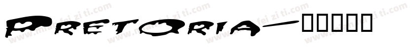 Pretoria字体转换