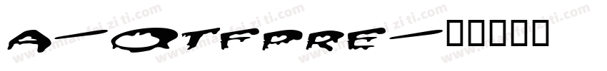 a-otfpre字体转换
