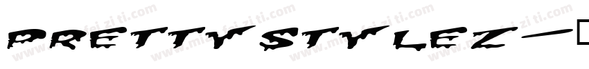 prettystylez字体转换