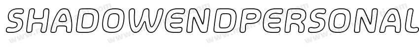 SHADOWENDPERSONALUSE字体转换
