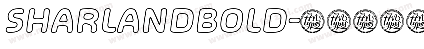 SHARLANDBOLD字体转换