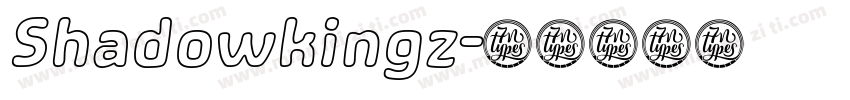 Shadowkingz字体转换