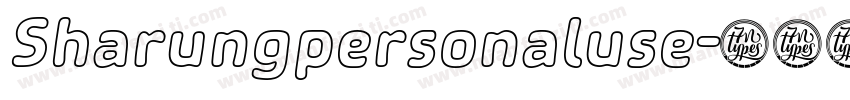 Sharungpersonaluse字体转换