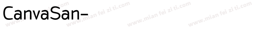 CanvaSan字体转换