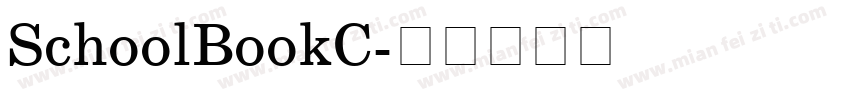 SchoolBookC字体转换