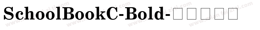 SchoolBookC-Bold字体转换