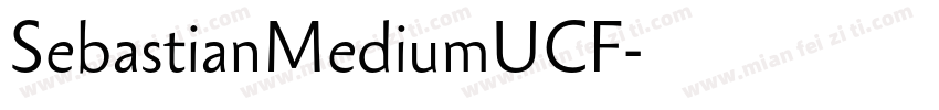 SebastianMediumUCF字体转换