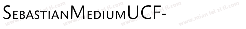 SebastianMediumUCF字体转换
