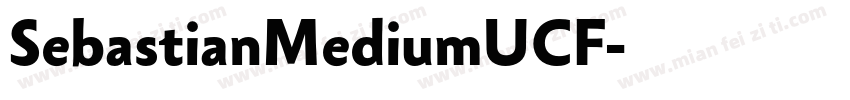 SebastianMediumUCF字体转换
