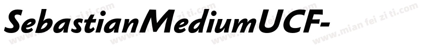 SebastianMediumUCF字体转换
