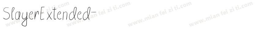 SlayerExtended字体转换