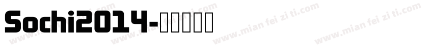 Sochi2014字体转换