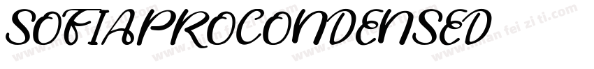 SOFIAPROCONDENSED字体转换