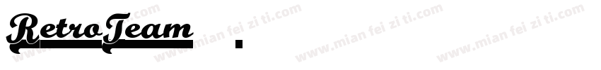 RetroTeam字体字体转换